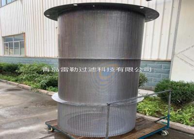 China el alambre vertical del agua de mar de la ranura SS304 de 0.5m m envolvió la pantalla en venta