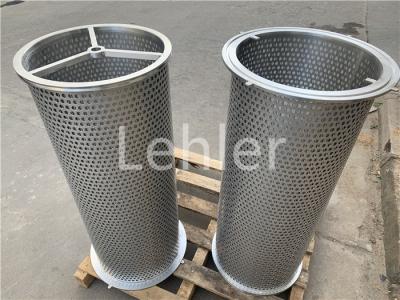 China Fusion Welded Wedge Wire Filter Elements SS321 SS304 SS316L for sale