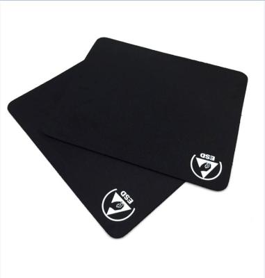 Cina Materiali statico nero 220 * 180mm del tessuto del cuscinetto di topo dei prodotti di ESD anti in vendita