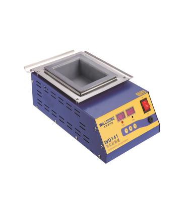 China Square 900W Small Dip Soldering Pot Lightweight With Adjustable Temperature for sale