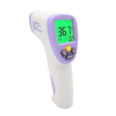 China LCD Display Digital Accurateelectronic Laser Infrared thermometer non-contact home medical foreheadtemperature thermomet for sale