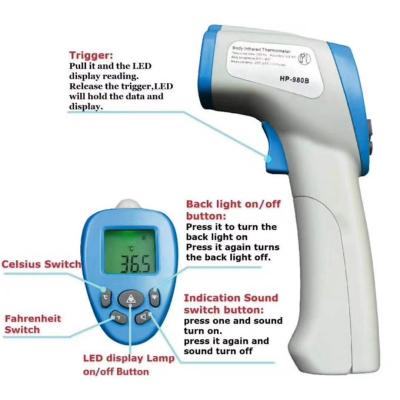 China Hot sell Hospital Non Contact infrared Baby Infrared Ear forehead Thermometer for sale