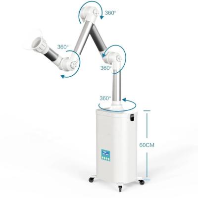 China External Oral Suction Aerosol Suction Machine, Virus Aerosols Airborne Droplets UV Disinfection Fume Extractor for sale