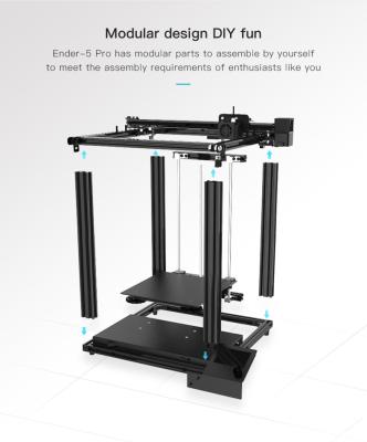 China Ender 5 Pro 3d Printer with High Precision and Low Price Suitable for Large Laminates can Print High-Quality Model Desig for sale