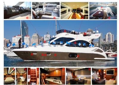 China Gel Coat Or Paint Fiberglass Fishing Boats High Intensity And Tenacity for sale
