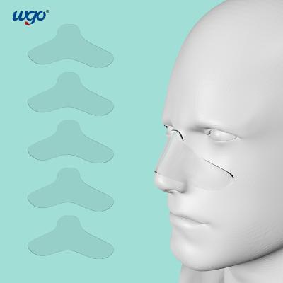 China Universal adhesivo reutilizable del cojín del gel de la nariz de la máscara de oxígeno de WGO para las máscaras de CPAP en venta