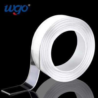 China Repositionable 1000times Without Residue But Strongly Bonding Power Reusable Adhesive Tape for sale