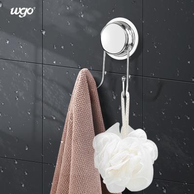 China WGO 110mm Bathroom Wall Hooks SS304 Waterproof Adhesive Shower Hooks for sale