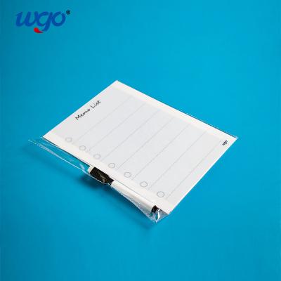 China Nota pegajosa auta-adhesivo de la etiqueta del tablero de escritura de Home Dry Erase del oficial para hacer la lista en venta