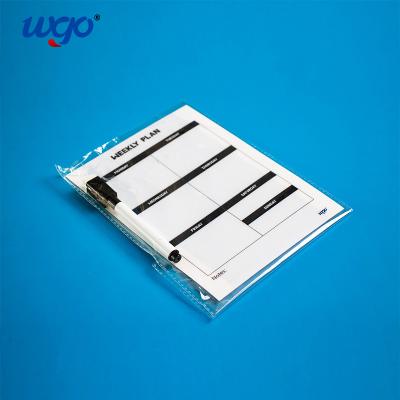 China ISO 9001 Self Stick Dry Erase Sheets White Board OEM ODM Light Weight for sale