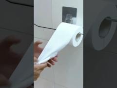 Damage Free Self Adhesive Mounted Paper Towel Holder Wall Mount
