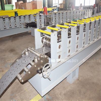 China 220V/380V Schappenrack rollforming machine opslag Rack rollforming machine 22kW Te koop