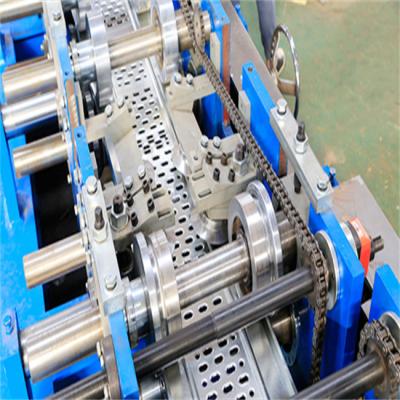 China Galvanized Steel Scaffold Plank Roll Forming Machine 380V 50Hz 3 Phase for sale