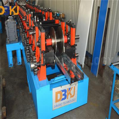 China 100-300mm C And Z Purlin Roll Forming Machine 14 Stations 15KW for sale