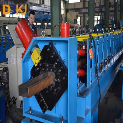 China Máquina de moldeado de rodillos de purlin de Dingbo 3m C&Z en venta