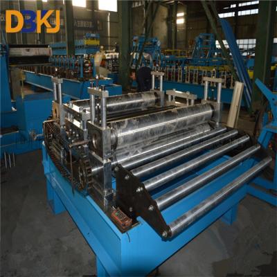 Chine Machine de découpe de bandes d'acier de 508 mm Machine de découpe de tôles d'acier de 10 tonnes Capacité de recoiler à vendre