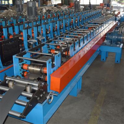 China 22kW Rack Upright Roll Forming Machine PLC Storage Rack Roll Forming Machine for sale