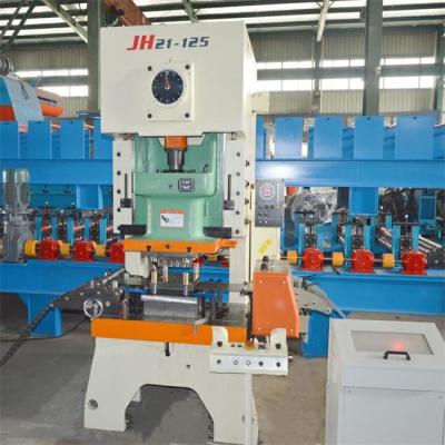 China Press Punching Cable Tray Roll Forming Machine Galvanized Sheet for sale