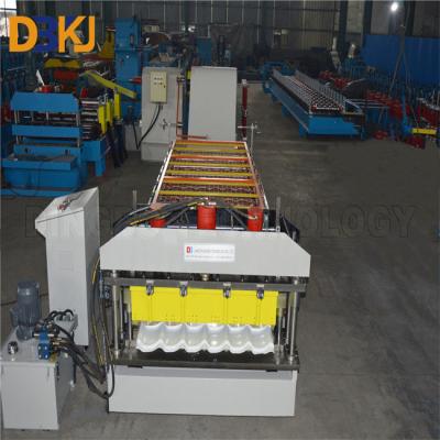 Chine 5.5Kw Machine de formage de rouleaux de carreaux vitrés machine de fabrication de carreaux vitrés largeur 1220 mm à vendre