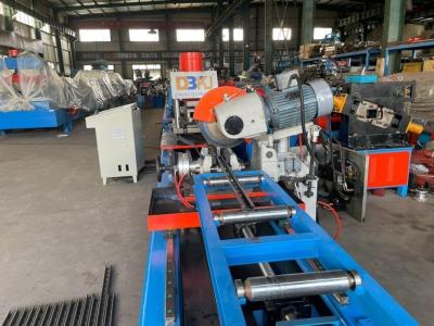 China Omron Encoder Strut Channel Roll Forming Machine PLC Control for sale