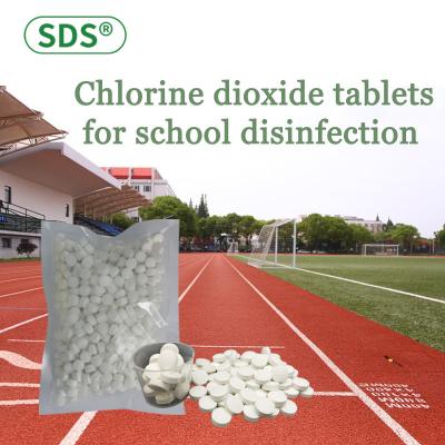 China School Classroom Desk Chair Chlorine Dioxide Tablets Disinfection 233-162-8 for sale