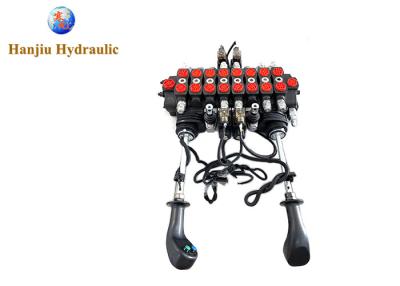 China Walvoil SD8 Series Hydraulic Joystick Control Valve 90liters Woods Loader Control Valve for sale