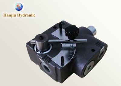 China 3 Port Adjustable Hydraulic Flow Control Valve LKF-60 For Front Loader for sale