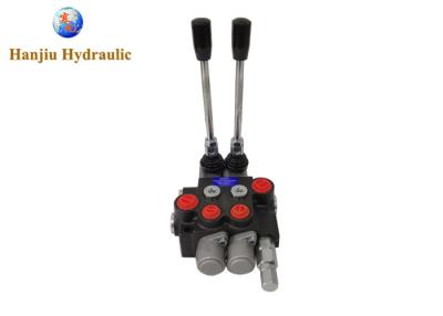 China 2 Spool Hydraulic Directional Control Valve 11gpm Double Acting Cylinder Spool for sale