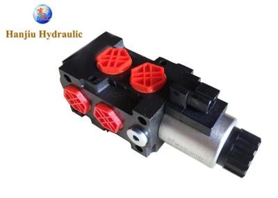 China Hydraulic Monoblock Directional Solenoid Control Valve 1 Spool 13 GPM 12V DC Hydraulic Flow Control Valve for sale