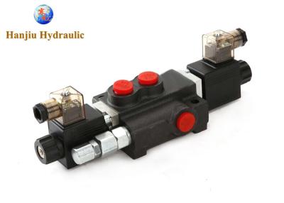 China 1 Spool 13 GPM 12V DC Hydraulic Monoblock Solenoid Control Valve For Tractor Loader for sale