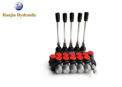 China 5bank Hydraulic Valve 40Liters Car Transports Monoblock Valve For Car Carrier Trailer for sale