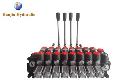 China Hydraulic Joystick Control Valves Hydraulic Hand Lever Valve Industrial Hydraulics DCV 26gpm for sale