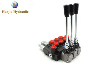 China 80lpm MOD manual P80-3-O de la válvula de control direccional de la barra de 3-4 de x 1-2 Bsp 250 4v-3p en venta