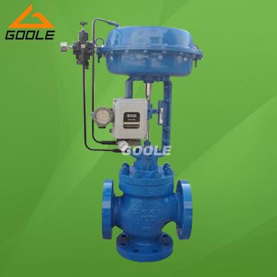 China Pneumatic 3-Way Diverting Flow Regulating Valve for sale