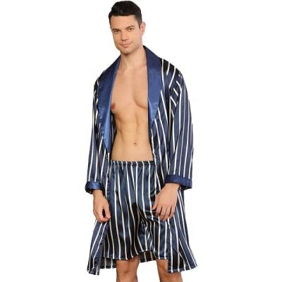China Sleeveless Simulation Men'S Cotton Summer Pajamas Warm Bathrobe for sale