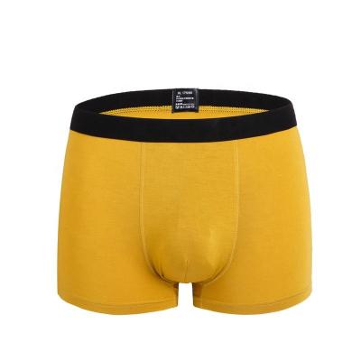 China Black RTS Boxer Cotton Men Underwear 95 Cotton 5 Spandex Underwear for sale