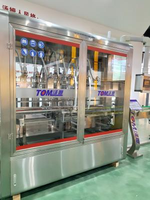 China Fully Automatic Detergent Filling Machine 700-5000BPH 50-1000ml for sale
