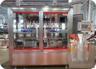 China 100ml-1L Edible Oil Filling Machine Sauce Condiment for sale