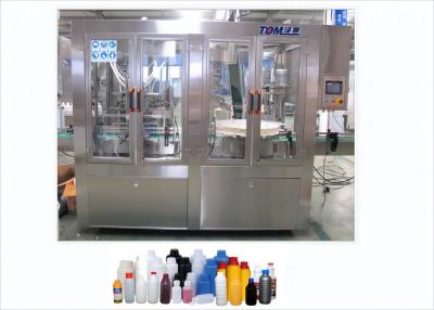 Chine Machine de remplissage à piston monobloc de petite capacité 100ml-1L 1200BPH à vendre