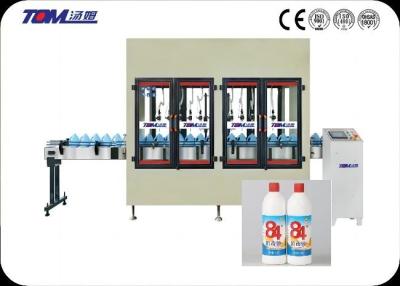 China Máquina de llenado de líquido por gravedad anticorrosiva 2000BPH 500ml en venta