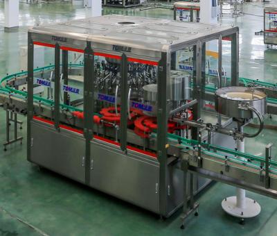 China 1L-5L Automatic Weight Filling Machine 24 Heads 6000BPH for sale
