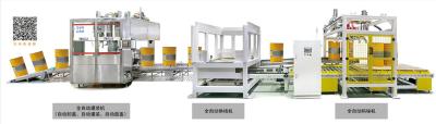Chine Machine automatique de remplissage d'huile lubrifiante de 60 à 200 kg 20 barils / heure à vendre