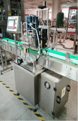 China PLC Controlled Linear Multi Function Bottle Semi Automatic Capper for sale