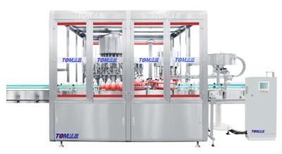China High Speed 2 In 1 Monoblock Rotary Filling And Capping Machine for sale