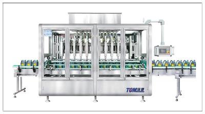 China Automatic Pesticide Filling Machine With 2800-4800BPH Capacity And 3kw Output Power for sale