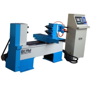China Hotels Woodworking Machinery CNC Wood Lathe Made In China For Wood Carved Canes for sale