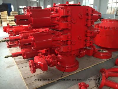 China 7 1/16-5000PSI Double Ram Blowout Preventer , Hydraulic BOP In Oil Industry for sale