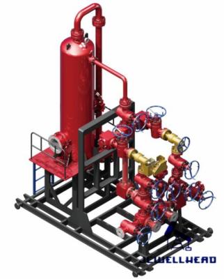 China API 16C Mud Standpipe Manifold Floor Valve Sets Well Control Equipment 5000 Psi for sale