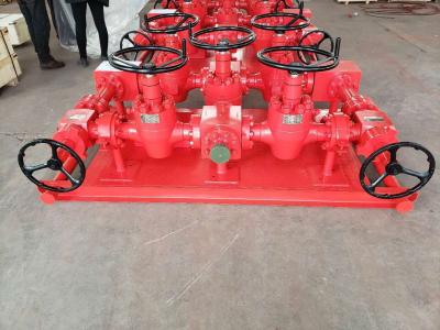 China Oil Well Testing Service Oil Wellhead Parts High Pressure Choke And Kill Manifold for sale