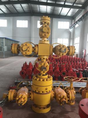 China API6A Oil Well Xmas Tree Wellhead Solid Block 4 1/16